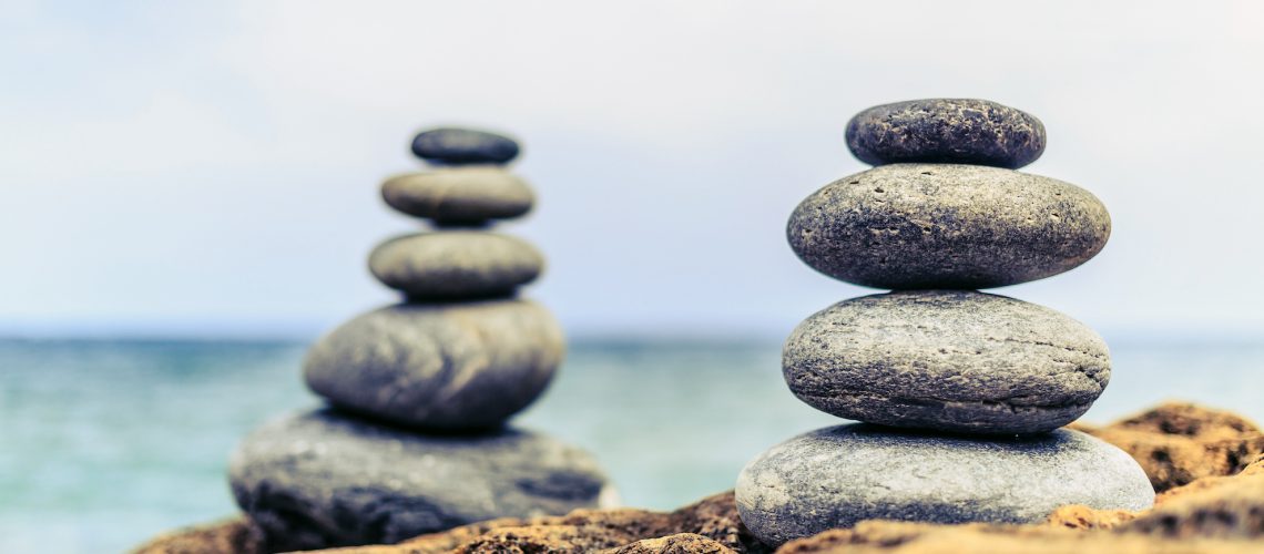 Stones balance inspiration peaceful concept